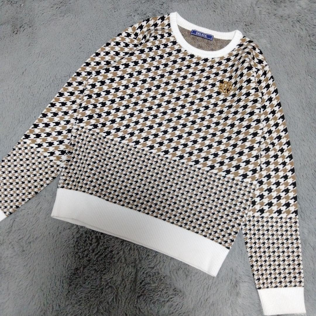 デルソル♡ニット/セーター♡LL　ゴルフ/スポーツ/テニス