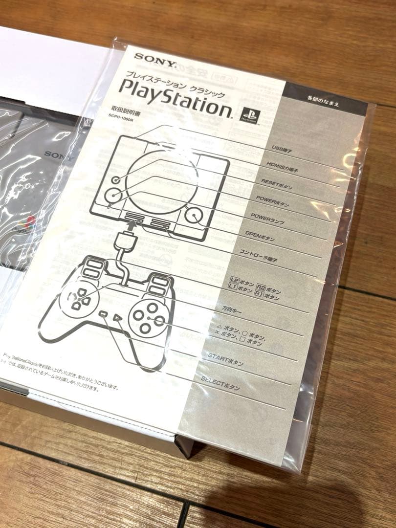 新品 SONY プレイステーション クラシック SCPH-1000RJ