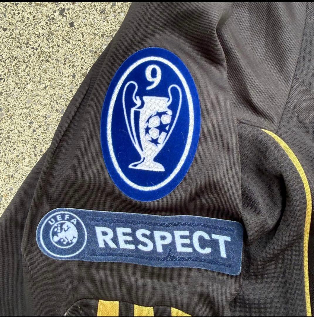 アディダス レアルマドリード Cロナウド 11/12 ユニフォーム黒金 2XL