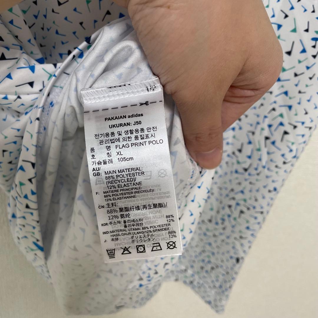 ゴルフ　ポロシャツ　adidas アディダス　大きいサイズ　ゴルフ着　メンズ