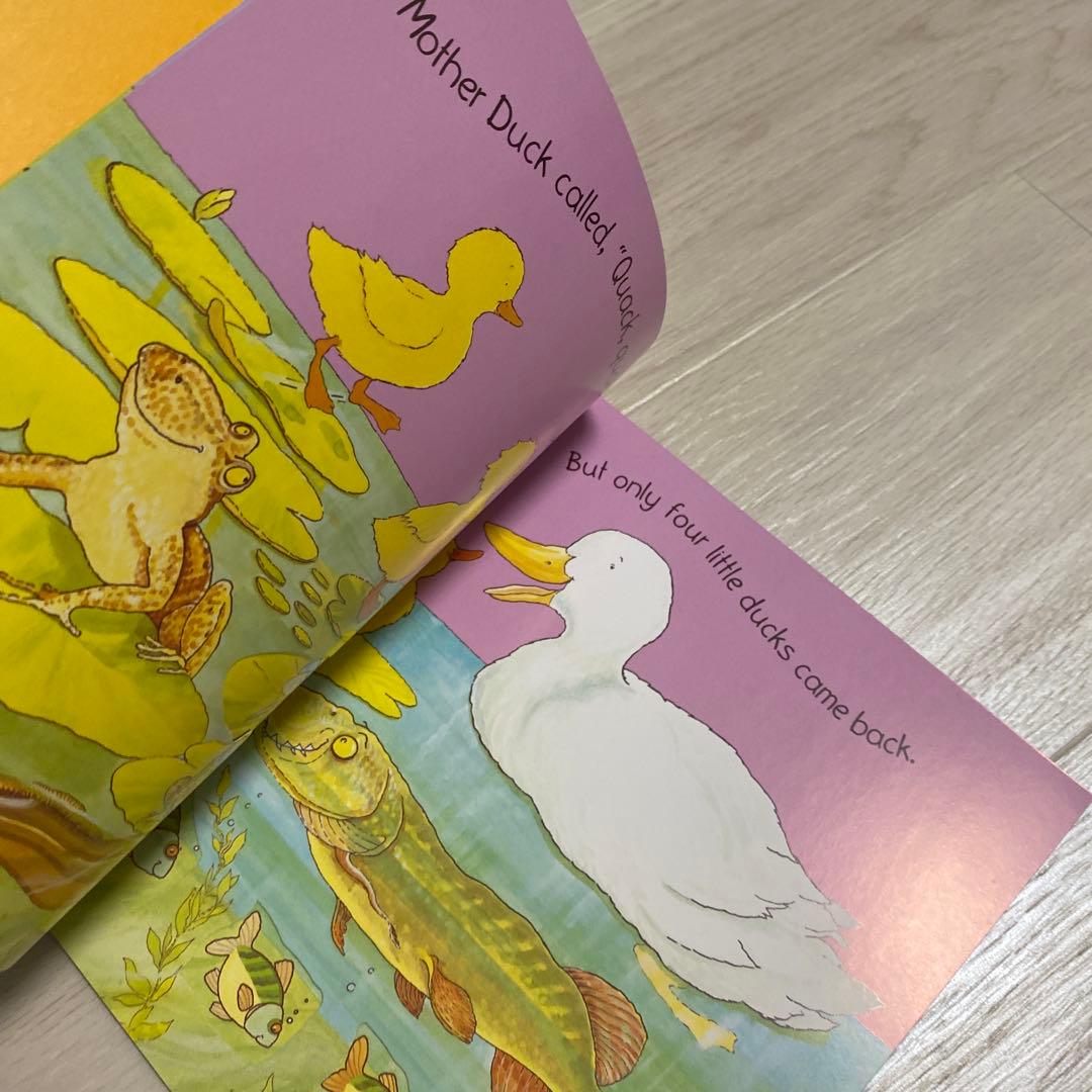 505 Five little ducks 穴開き仕掛け音声絵本