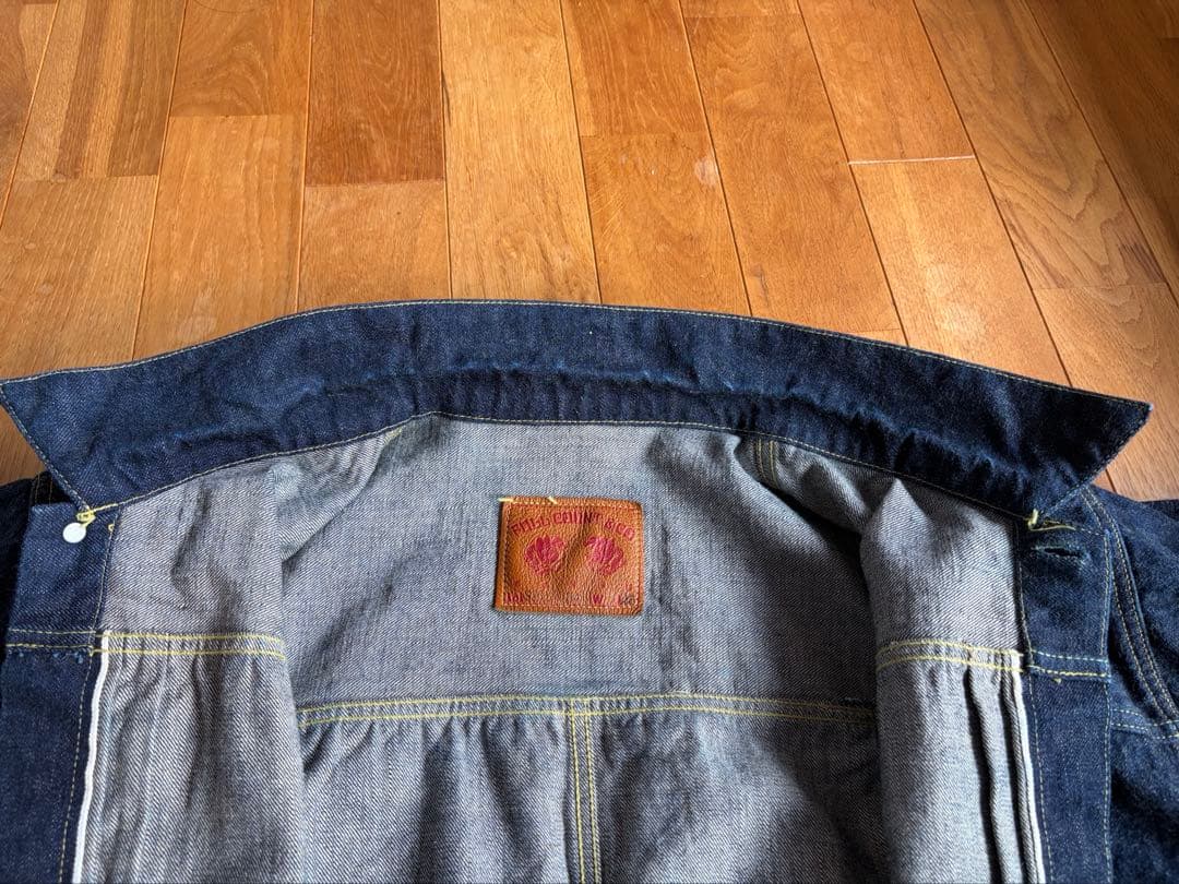 フルカウント デニムジャケット 大戦モデル 46 S2107W-24 Tバック