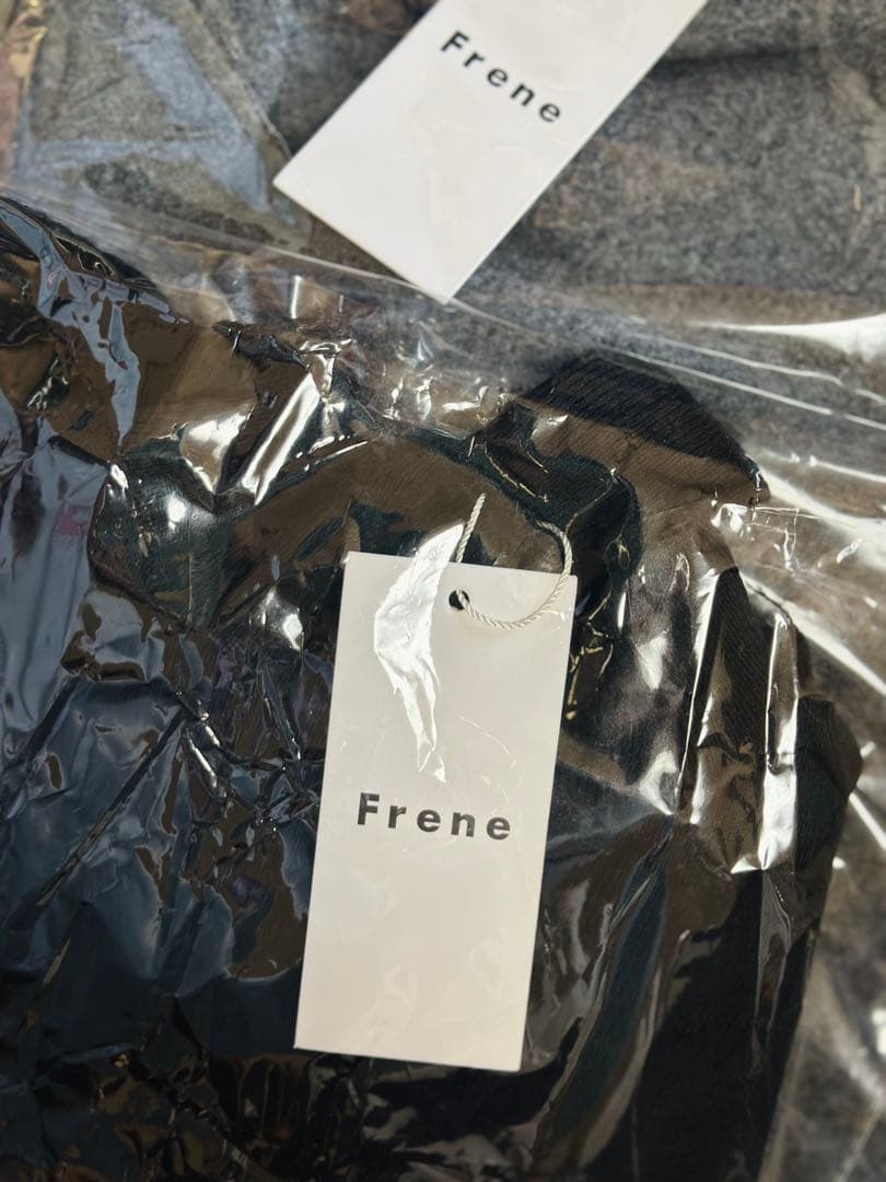 Frene 前後2wayバックリボンボックスシルエットジャンスカ