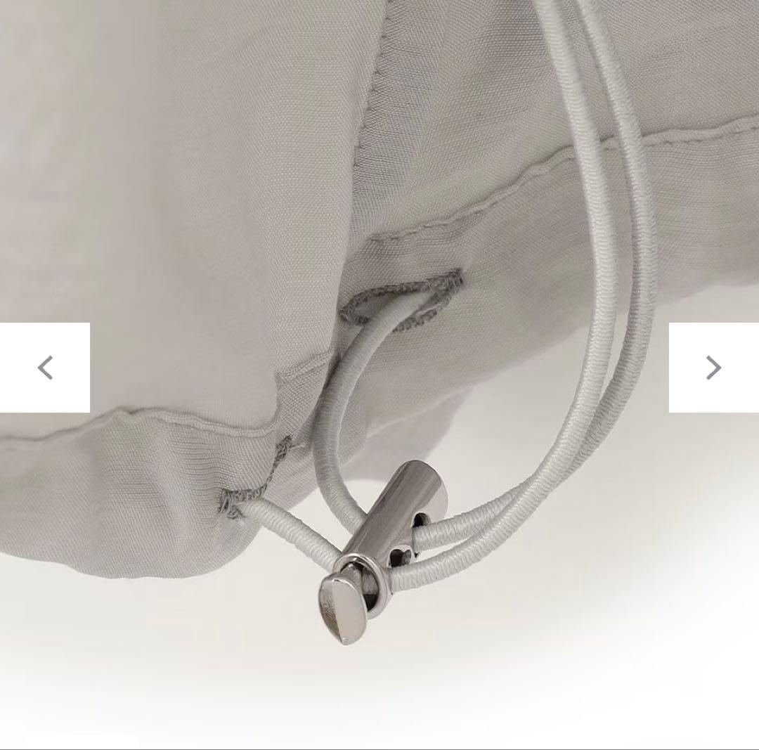 ICBリヨセルナイロンワッシャー ノーカラーブルゾン ネイビー サイズ4