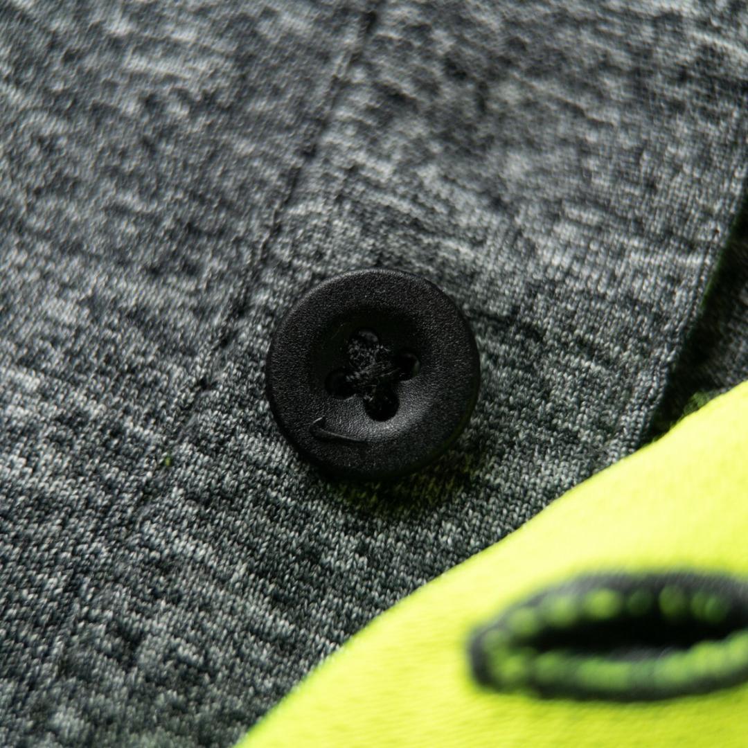 美品 ナイキゴルフ Dri-FIT ポロシャツ XL グレー メッシュ速乾