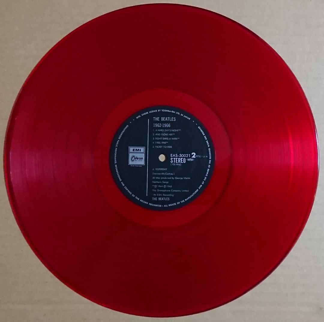 ＜LPレコード＞ BEATLES ビートルズ / 1962-1966 赤盤