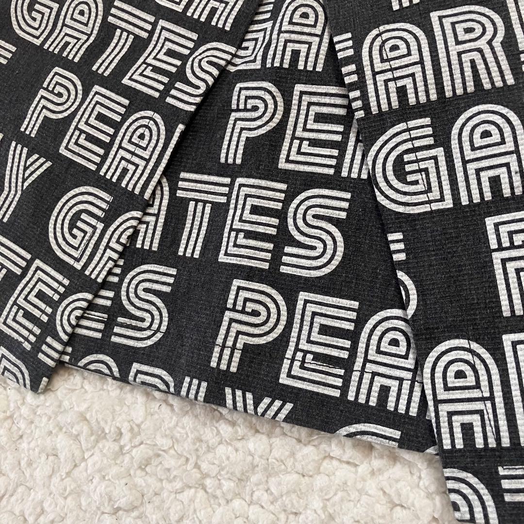 【新品タグ付】 PEARLY GATES パーリーゲイツ　ロゴ　スカート　グレー