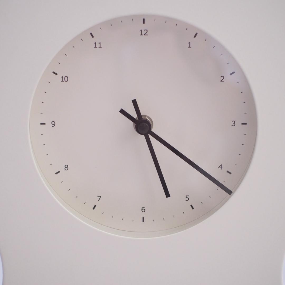 廃盤カラー ikea ps 1995 時計 ホワイト