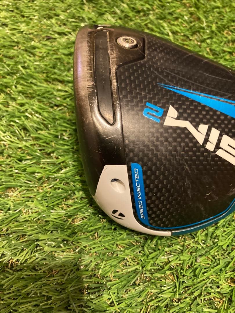 名器テーラーメイド SIM2ドライバー 9° ヘッドのみヘッドカバー付き