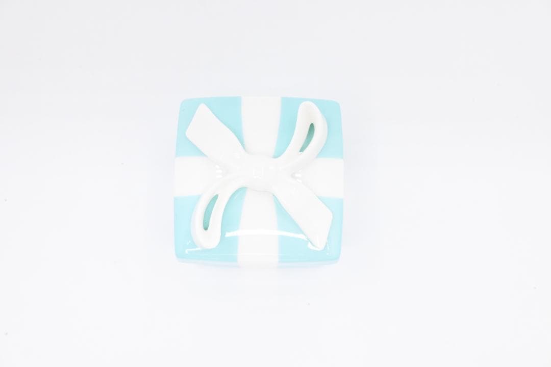【超美品】Tiffany&Co.　小物入れ　陶器　ティファニー　ジュエリーケース