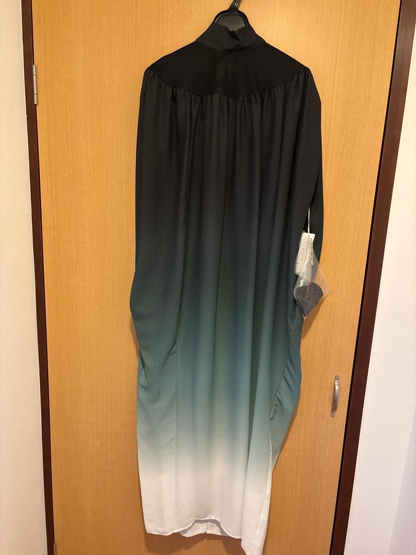 ヤマダヤ　resil グラデーション　バックタイ　ロングワンピース