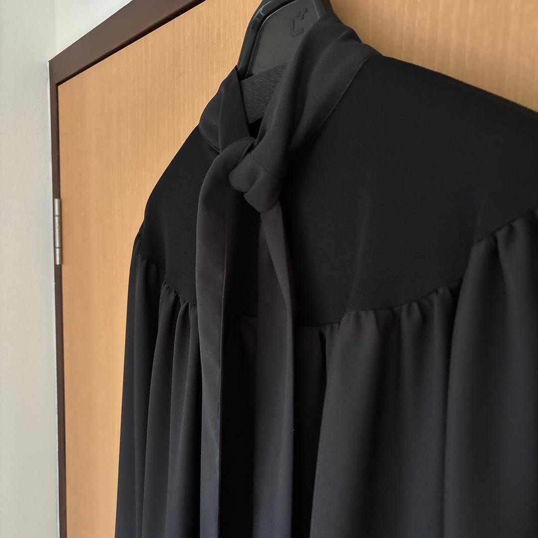 ヤマダヤ　resil グラデーション　バックタイ　ロングワンピース