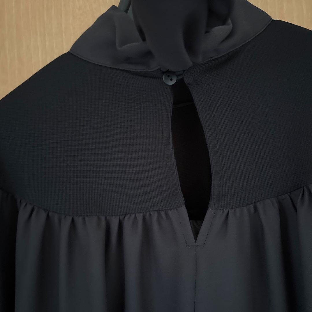 ヤマダヤ　resil グラデーション　バックタイ　ロングワンピース