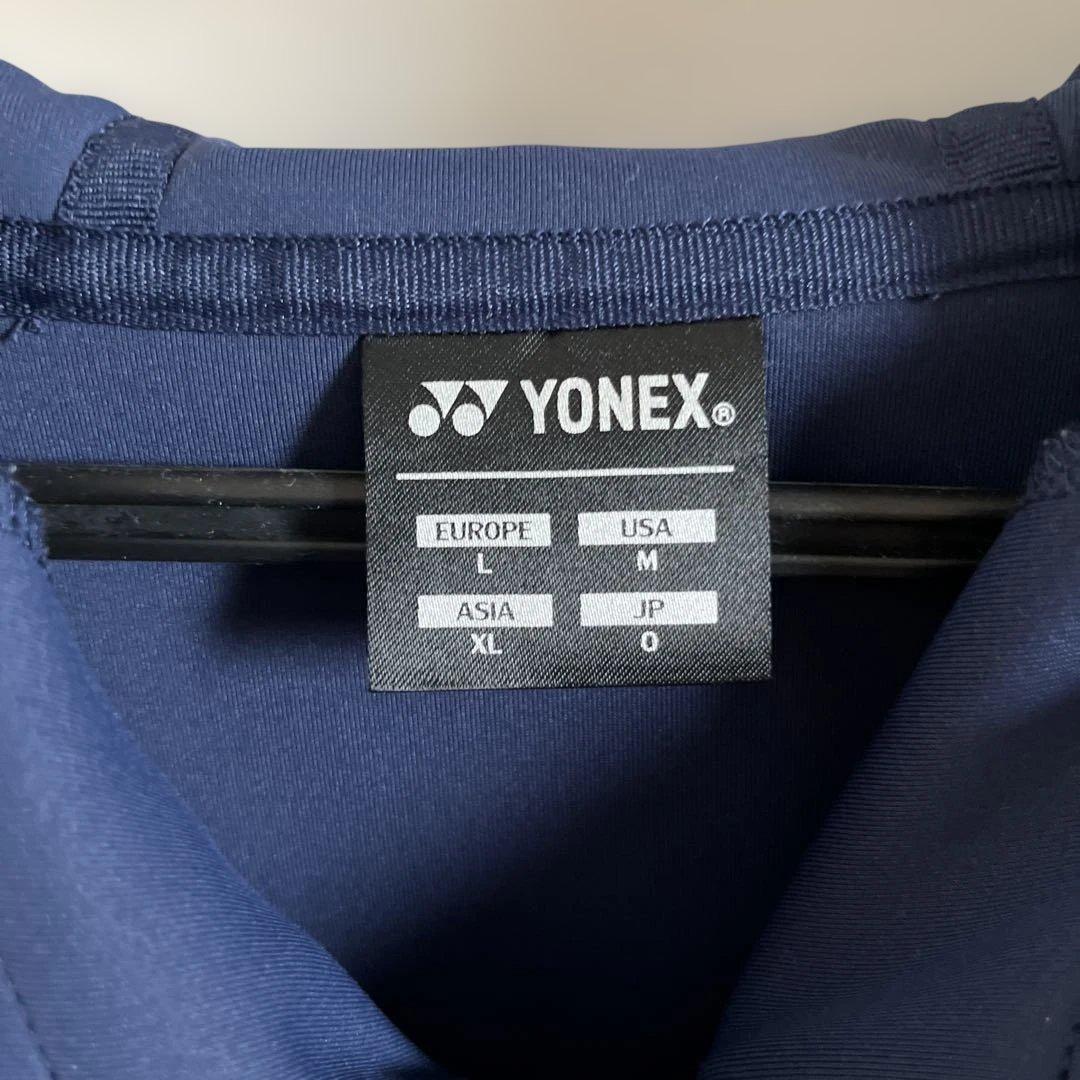 YONEX ネイビー ウォームアップウェア JP O