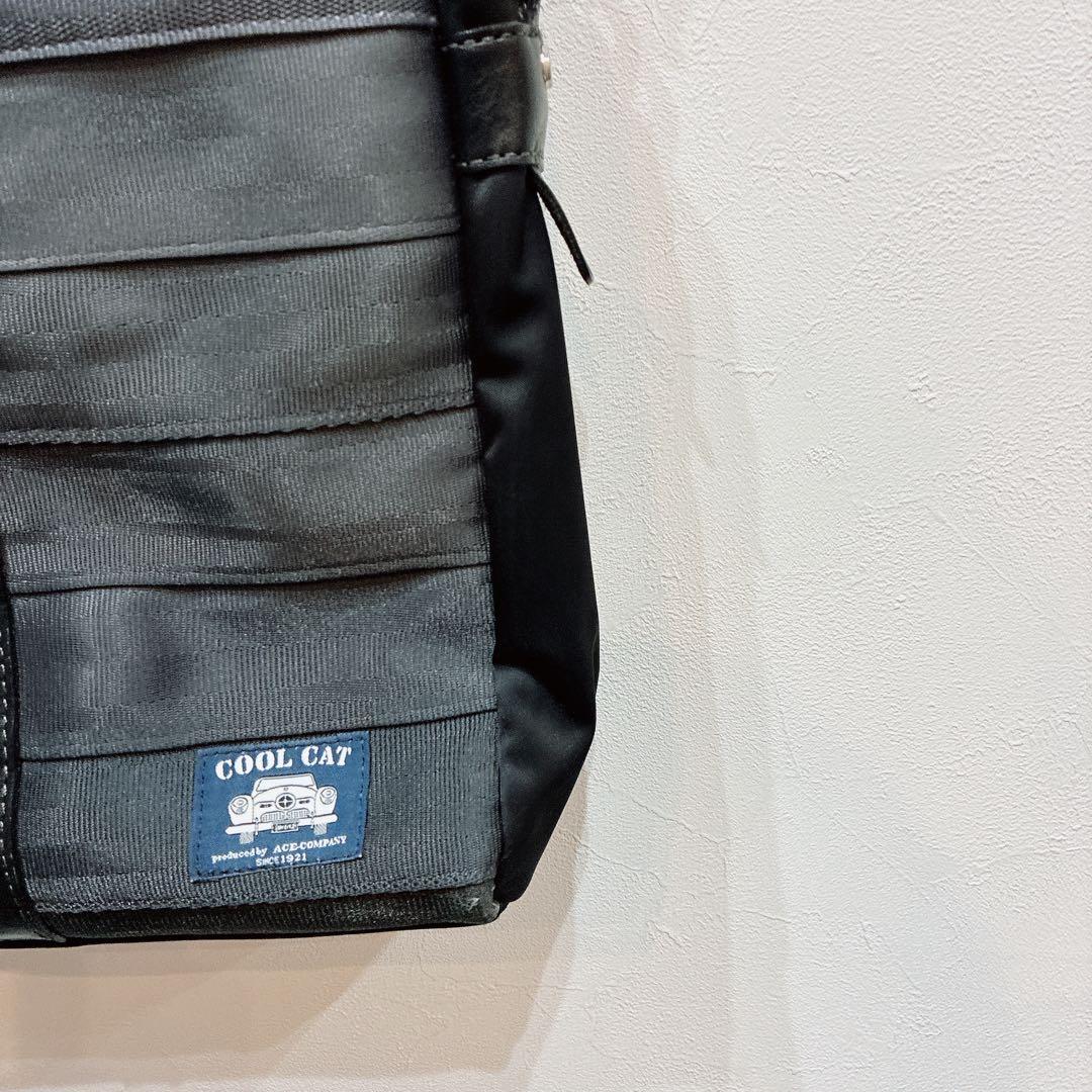 美品 COOL CAT シートベルト 2WAYビジネスバッグ