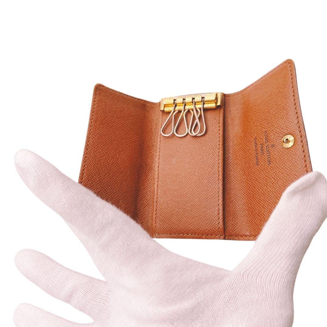 LOUIS VUITTON キーケース　ミュルティクレ4 モノグラム　【美品】