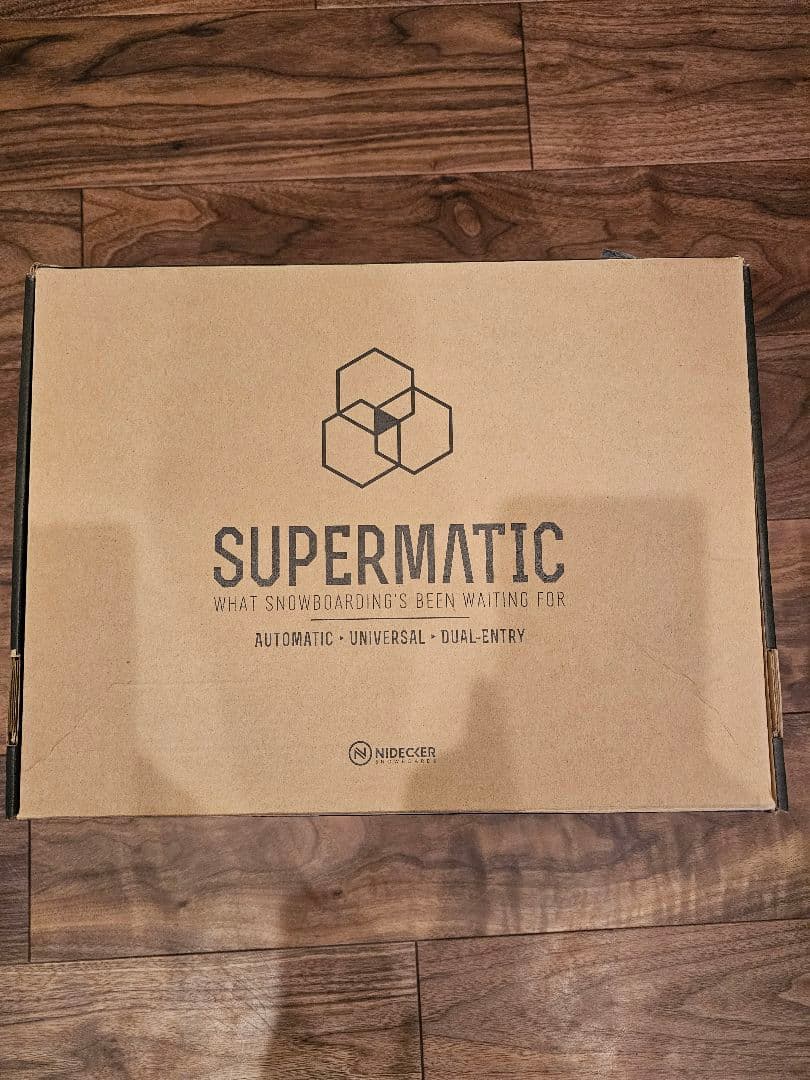 Nidecker Supermatic ビンディング Lサイズ白