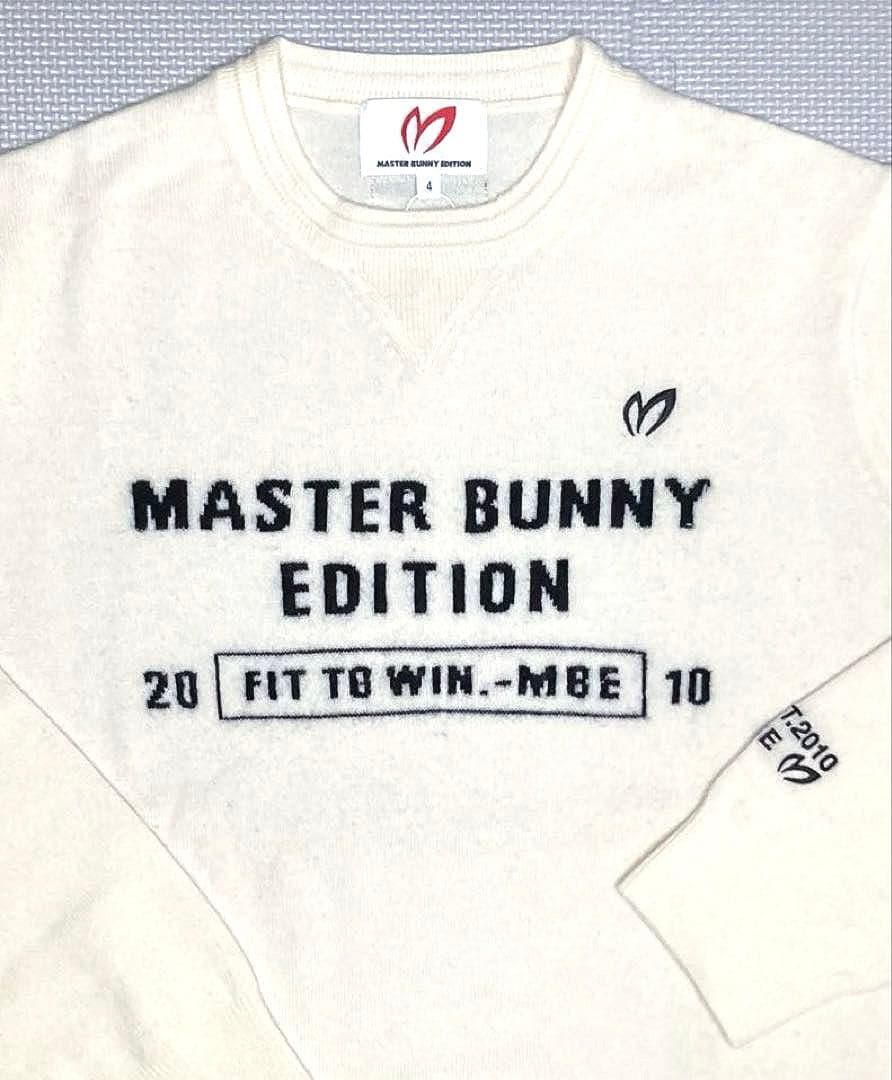 マスターバニーエディション カシミヤ100% ニットプルオーバー（WHT／4）