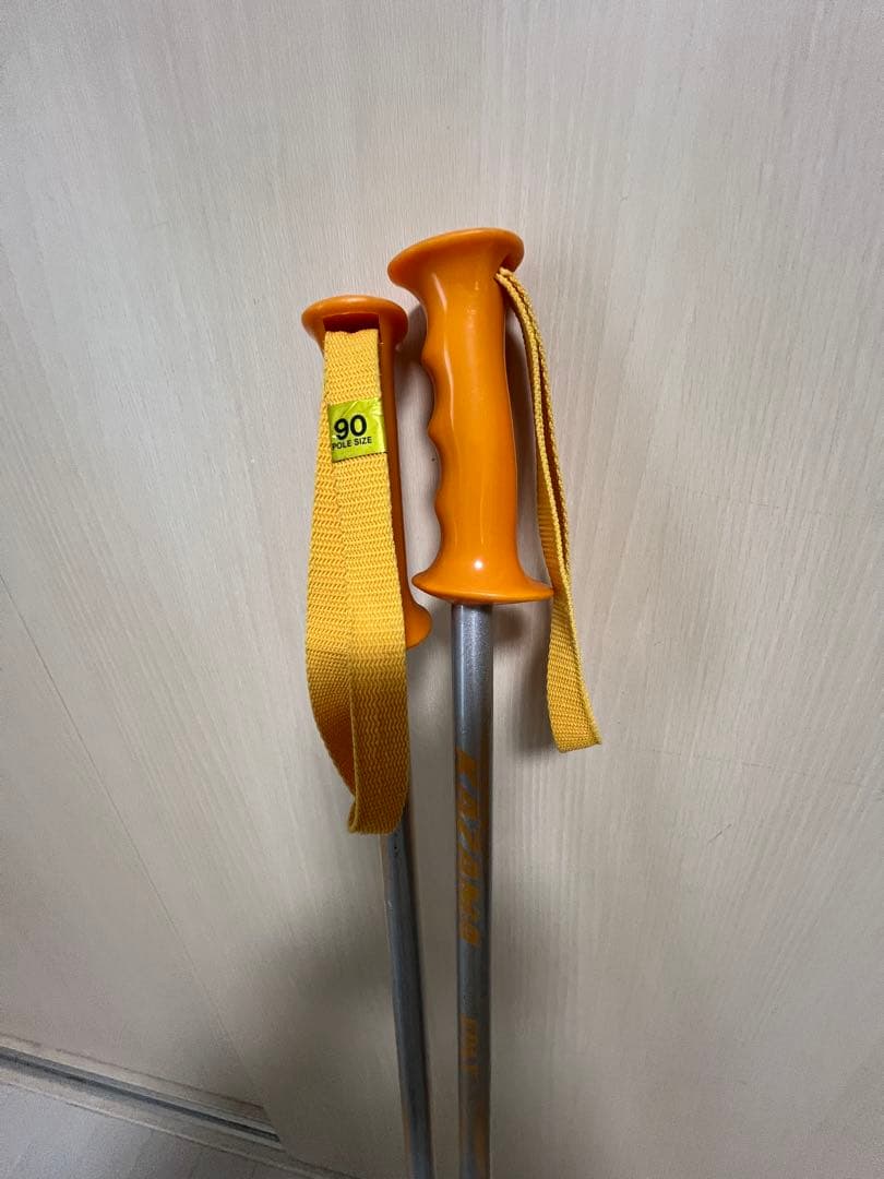 ロシニョールキッズ用スキー板120cmブーツ22cmストック70/105cm