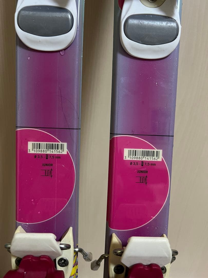 ロシニョールキッズ用スキー板120cmブーツ22cmストック70/105cm