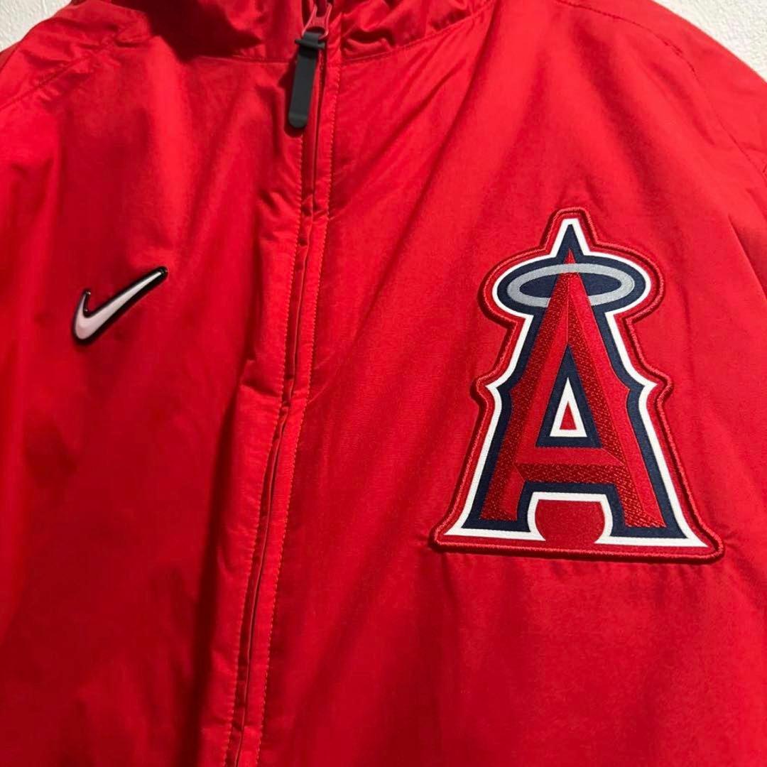 mlb nike エンゼルス　ダウンジャケット　野球　応援グッズ　angels