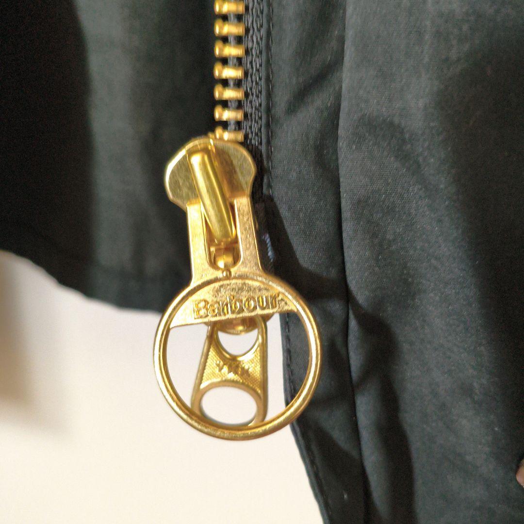 こ*ち様 Barbour　スペイ　ピーチスキン コットン ショートレングスブルゾ