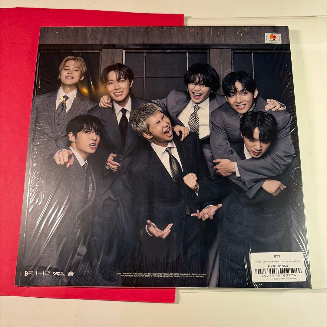 BTS / ARIRAN vinyl 盤 / ジョングク ver.