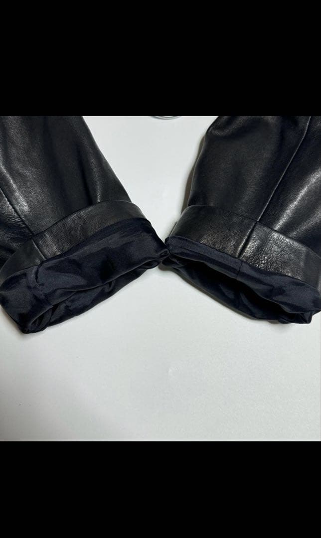 C*4様 BANANA REPUBLIC 90s 本革 シープ ラム レザージャ