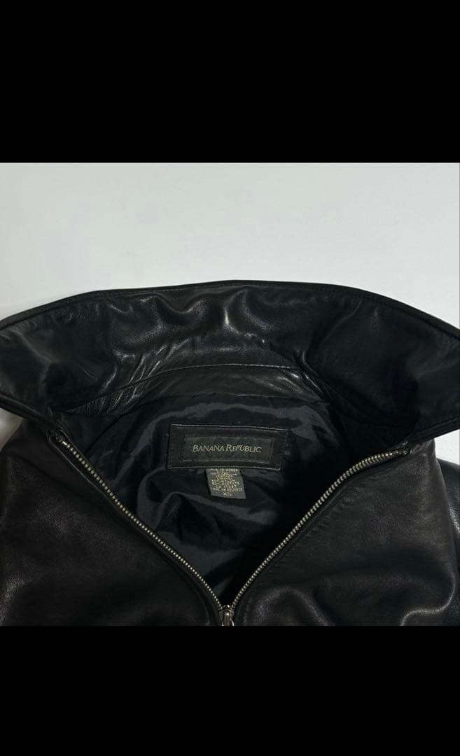 C*4様 BANANA REPUBLIC 90s 本革 シープ ラム レザージャ