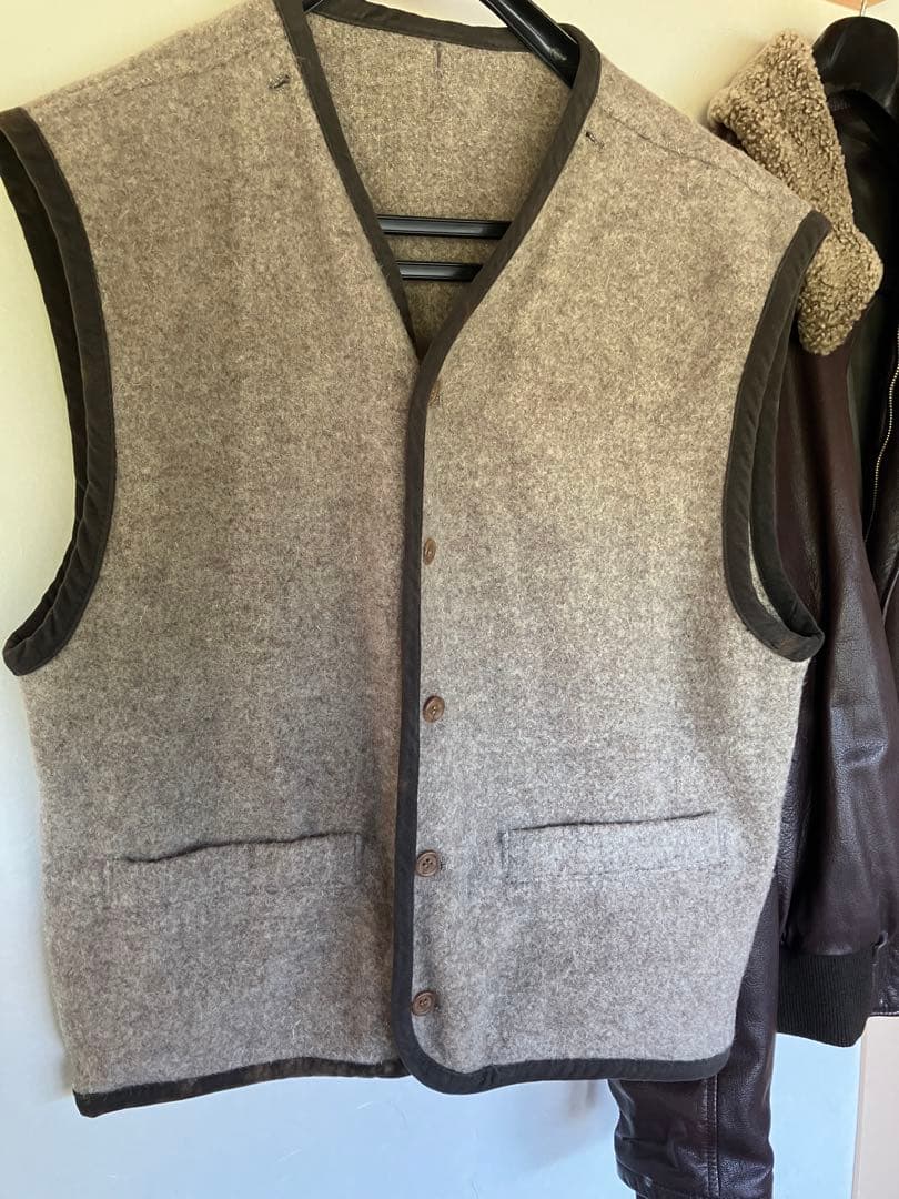 d*9様 BALLY ブラウン レザージャケット ボア襟　イタリア製