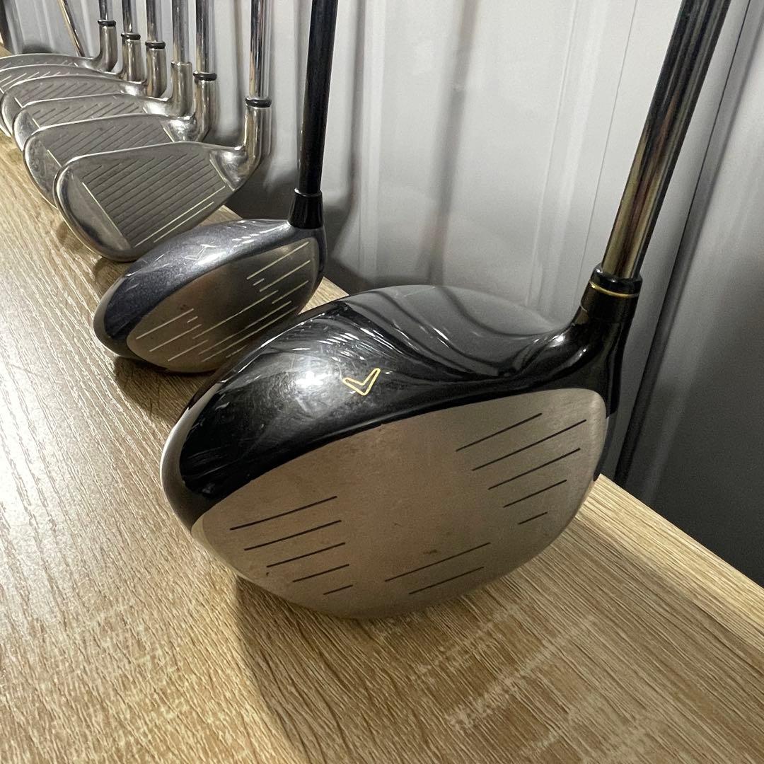 Callaway（キャロウェイ）ゴルフクラブ　ゴルフバッグ　9本セット　メンズ
