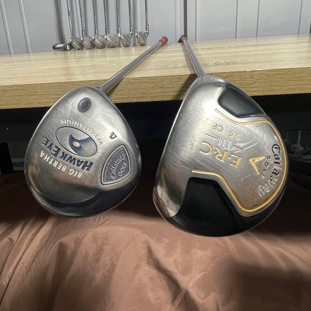 Callaway（キャロウェイ）ゴルフクラブ　ゴルフバッグ　9本セット　メンズ