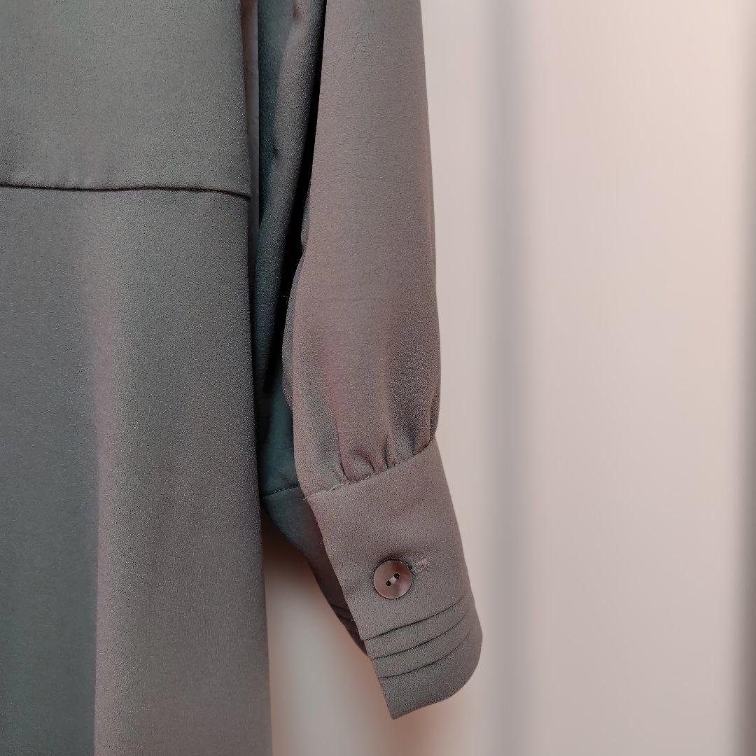 【CLANE】PYTHON OVER SHIRT ONE PIECE