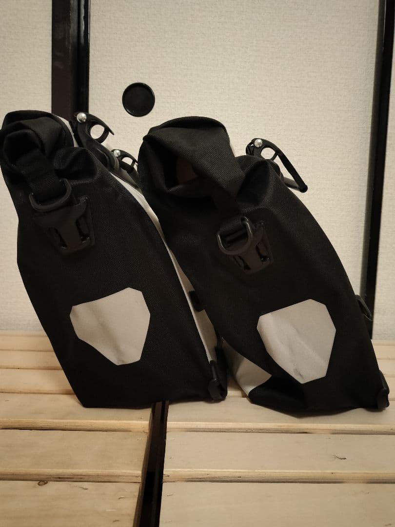 ORTLIEB（オルトリーブ）バックローラー 防水サイドバッグ40Lホワイト2個