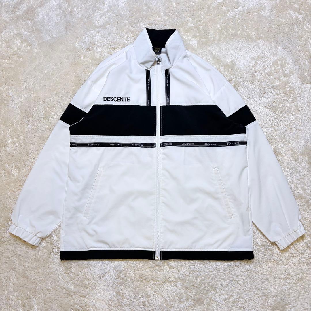 【ヴィンテージ】 90s デサント トラックジャケットレトロ スポーツMIX M