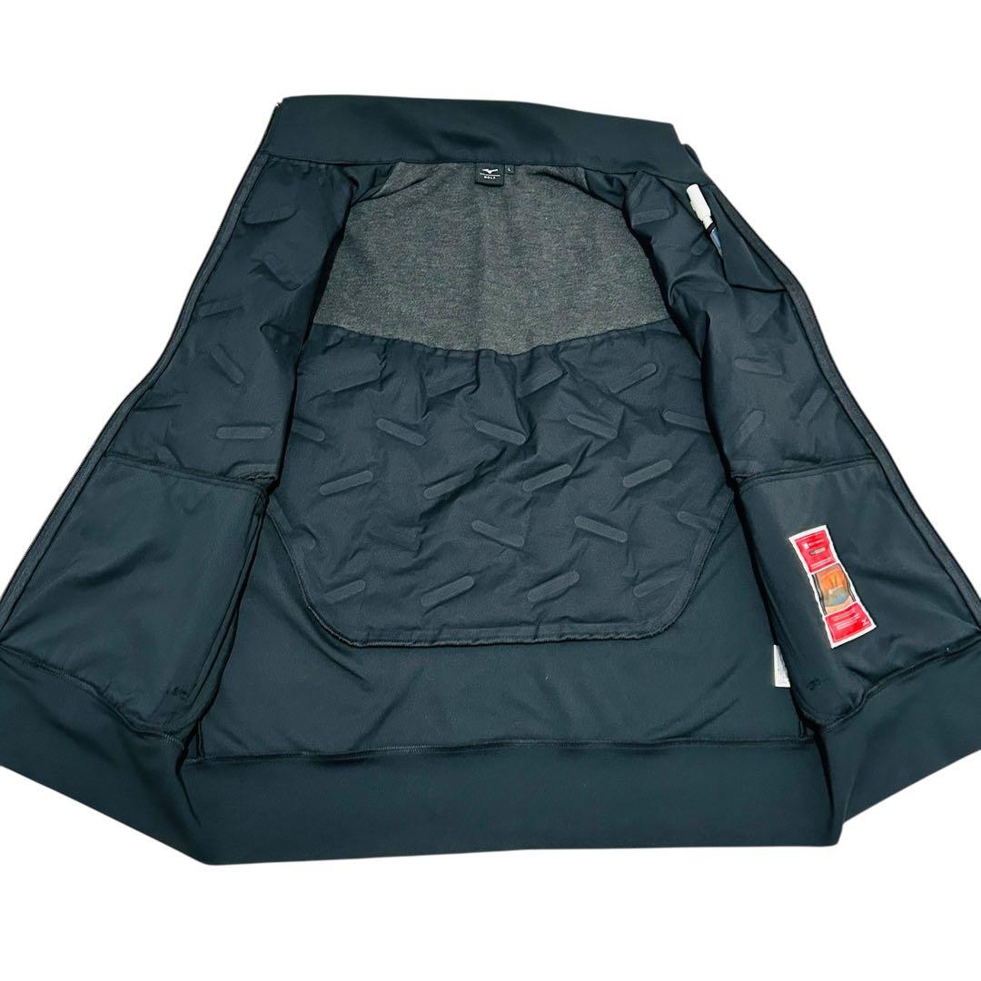 ミズノ ゴルフウェア メンズ ブレスサーモ ポンプエアー フルジップ ベスト