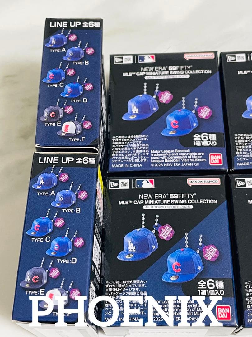 完売新品未使用品★2025MLB東京シリーズガチャヘルメット10箱セット