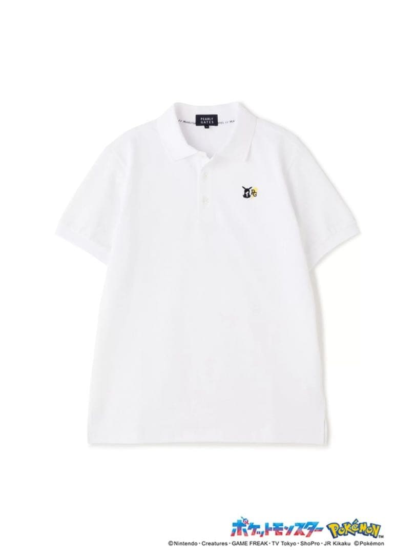 人気完売パーリーゲイツピカチュウ半袖ポロシャツトップス ホワイトサイズ5