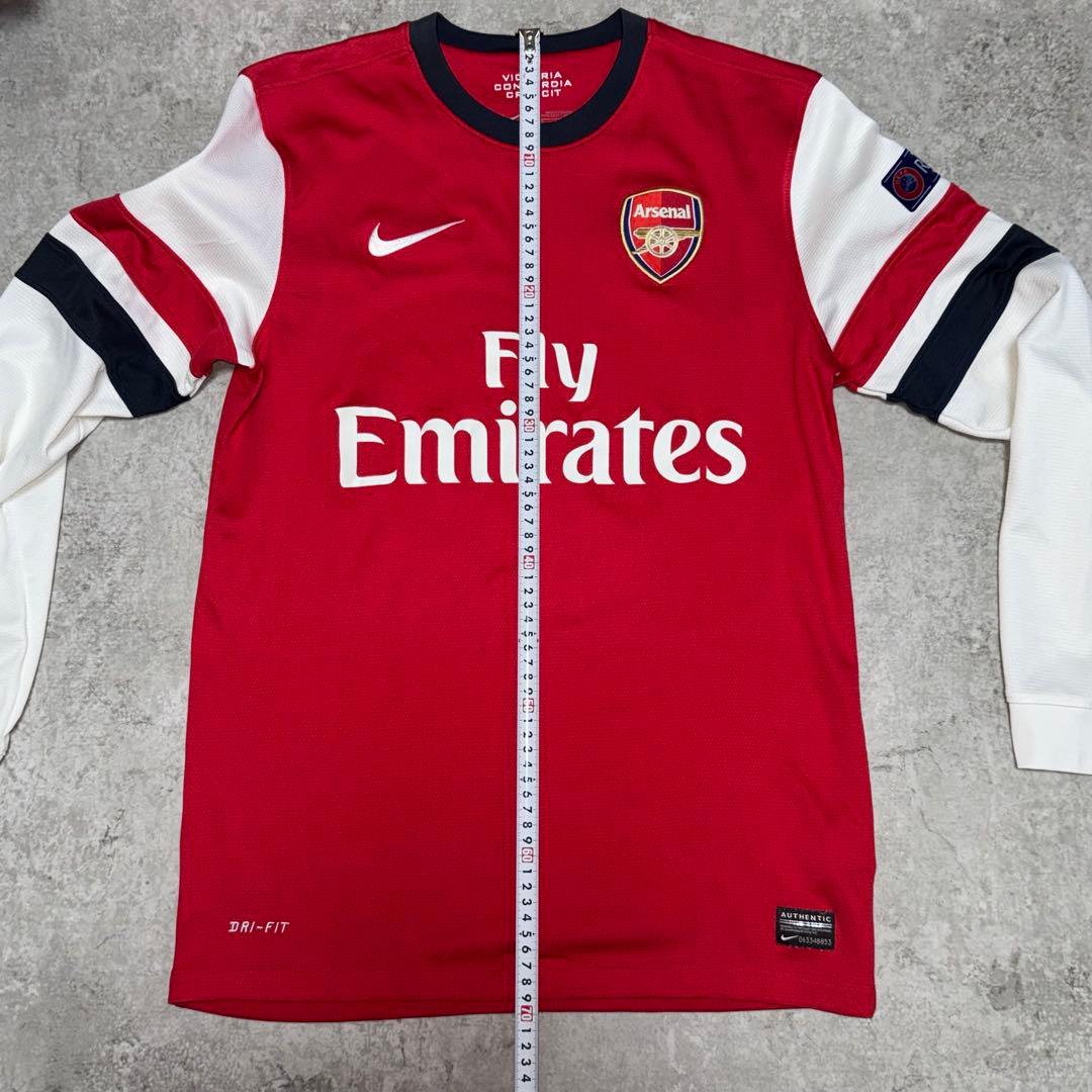 アーセナル 12/13 #10 ウィルシャー 長袖 ユニフォーム CL