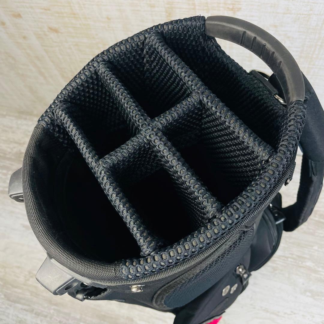 【廃盤品】PEARLY GATES ペイントロゴ　スタンドキャディバッグ