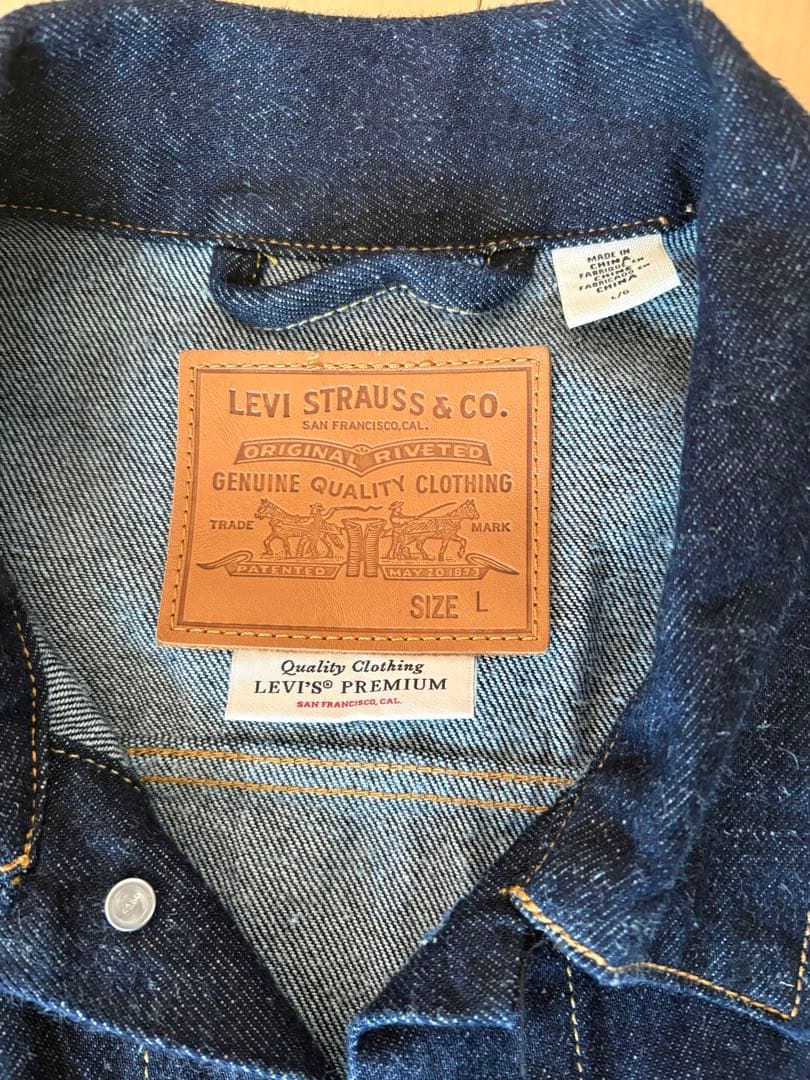 Levi's biotop別注 2nd デニムジャケット Lサイズ