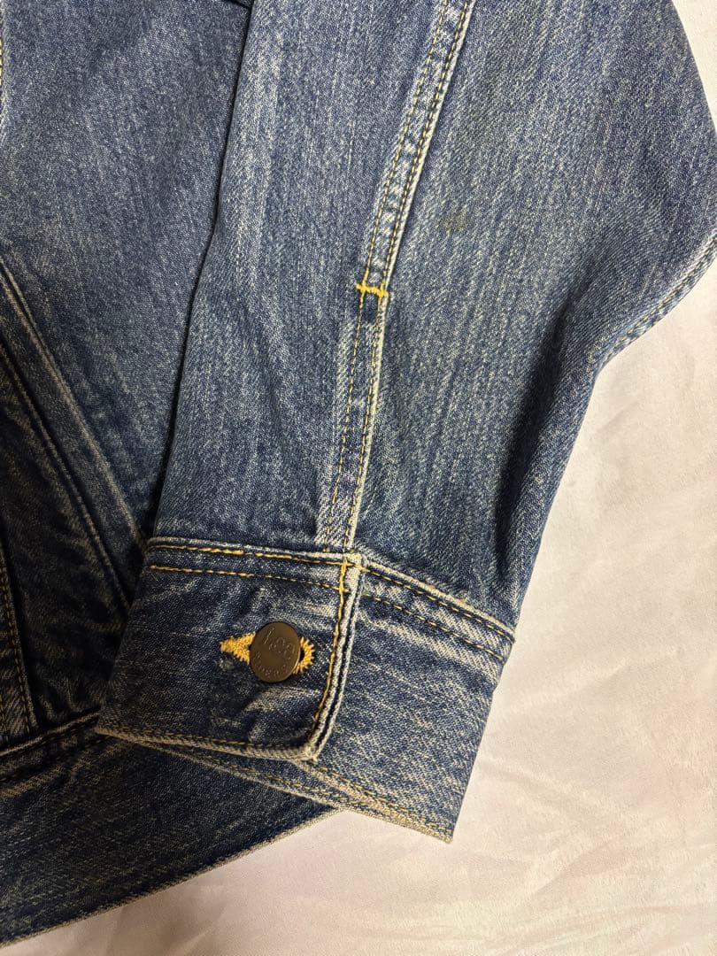 【古着】日本製 復刻モデルLee RIDERS 220 デニムジャケット M