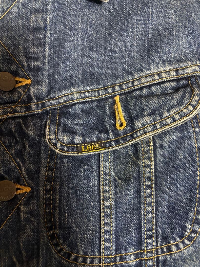 【古着】日本製 復刻モデルLee RIDERS 220 デニムジャケット M