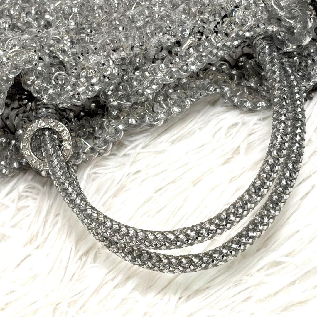 【美品】ANTEPRIMA ワイヤーグリッター　2WAY ショルダーバッグ