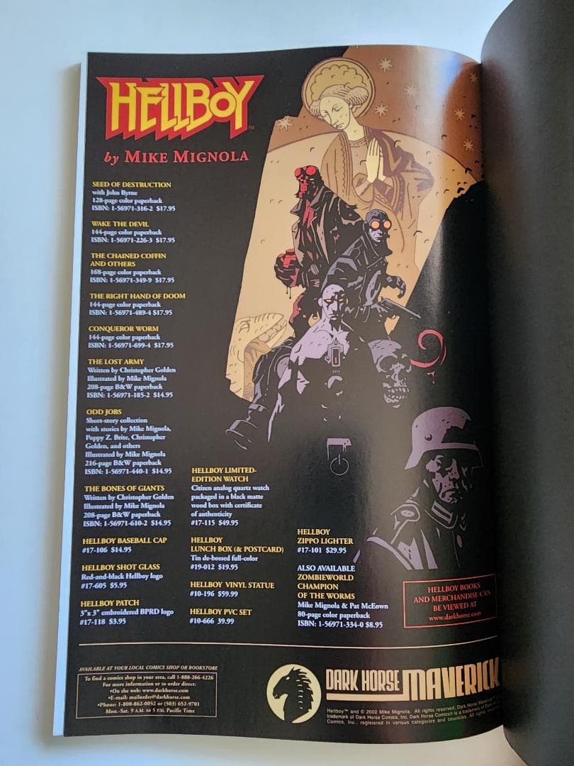 Hellboy 原書ヘルボーイ: 2冊セット