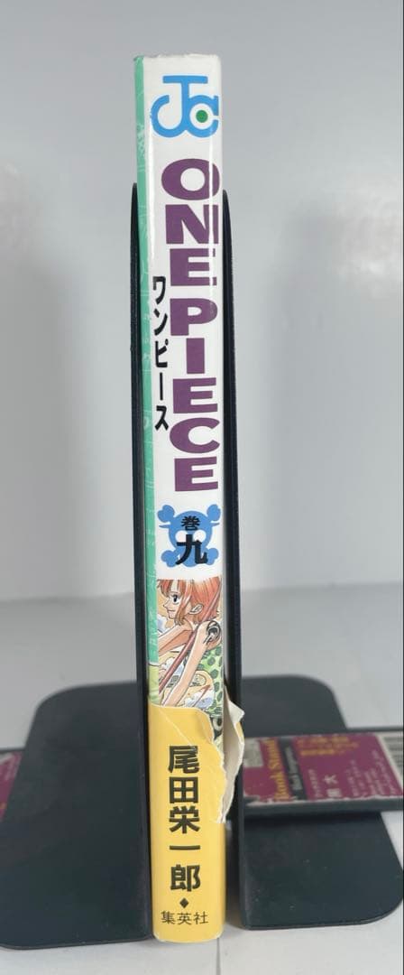 ワンピース　9巻　初版帯コミックニュース付き