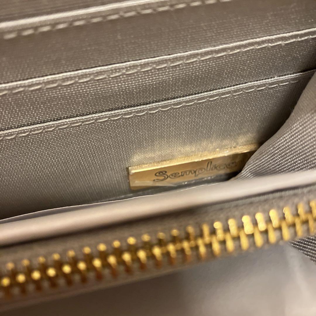 【希少】semplice ダイヤモンドパイソン　チェーンウォレット　未使用品