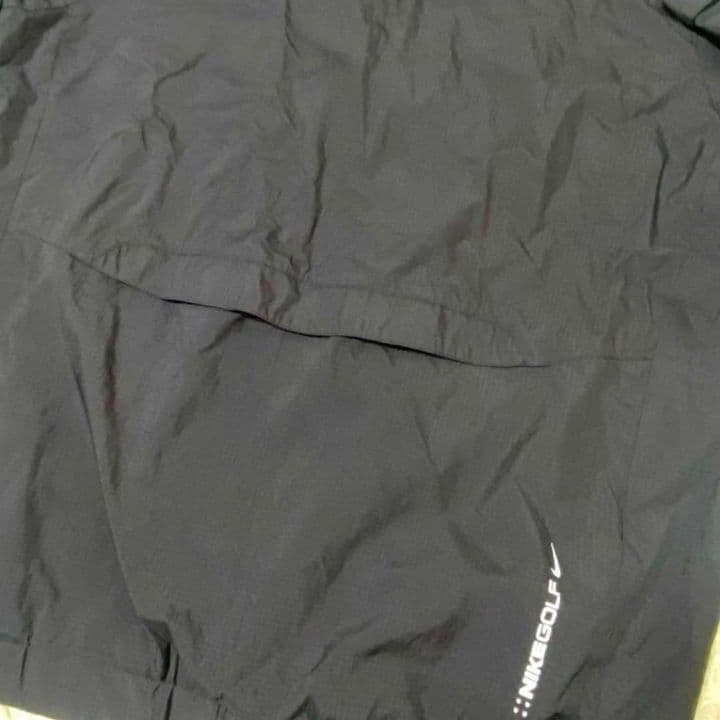 ♯919 NIKE GOLFナイキゴルフ2way ナイロン ジャケットブラックM