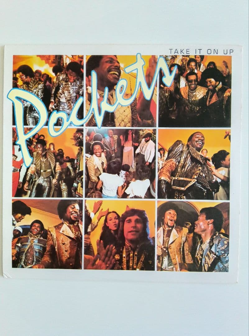 POCKETS/TAKE−IT−ON−UP/LP盤レコード。
