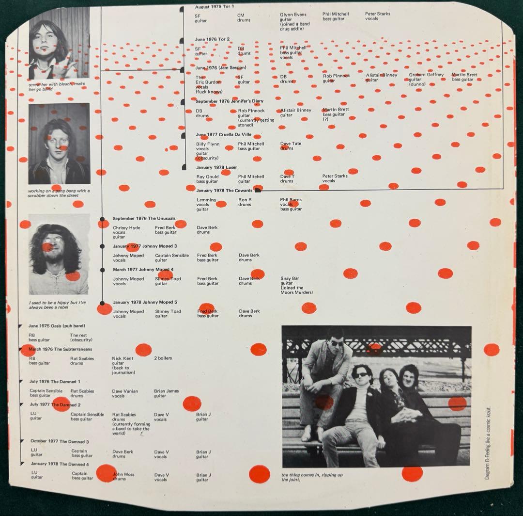 JOHNNY MOPED レコード　② original